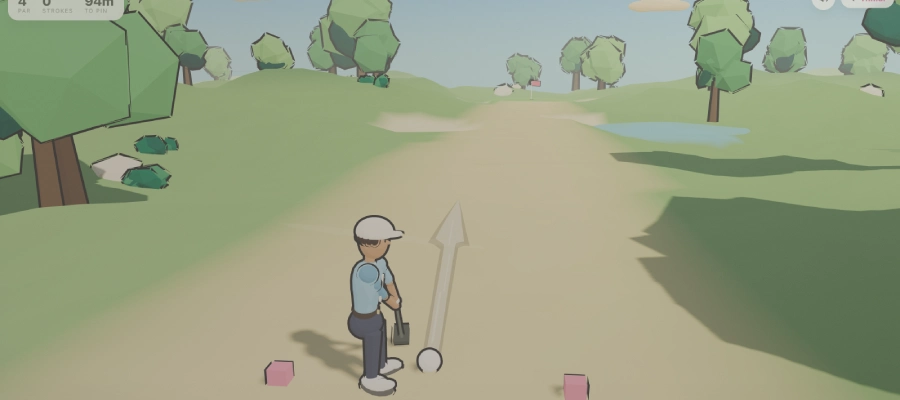 3D Golf game preview