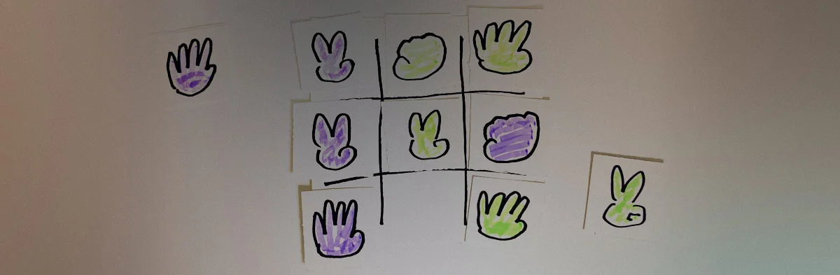 Ric-Pac-Soe game preview